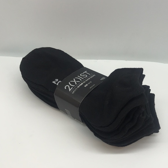 2(X)IST MENŚ 10 PAIR NO SHOW SOCKS SIZE 10-13 - Picture 2 of 14